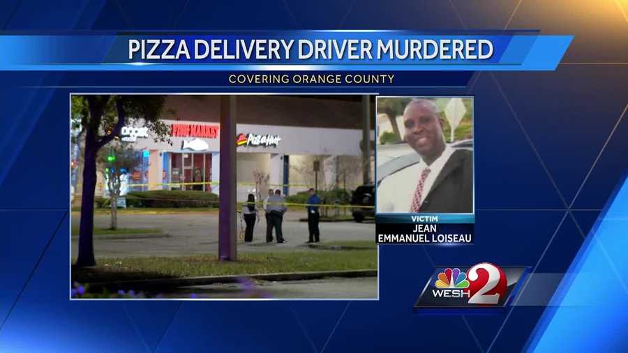 The family of a man who was shot and killed in Orlando Friday night says he was slain while on the job delivering pizzas.