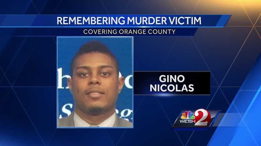 Family and friends on Sunday grieved the death of 24-year-old Gino Nicolas.