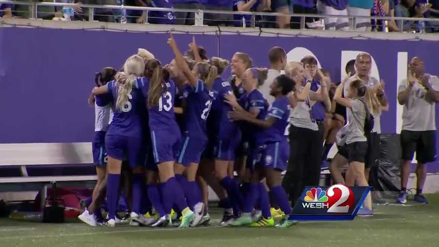 After setting a record for the largest attendance in a single-match National Women's Soccer Game, the Orlando Pride finished their home opener at the Citrus Bowl on top.