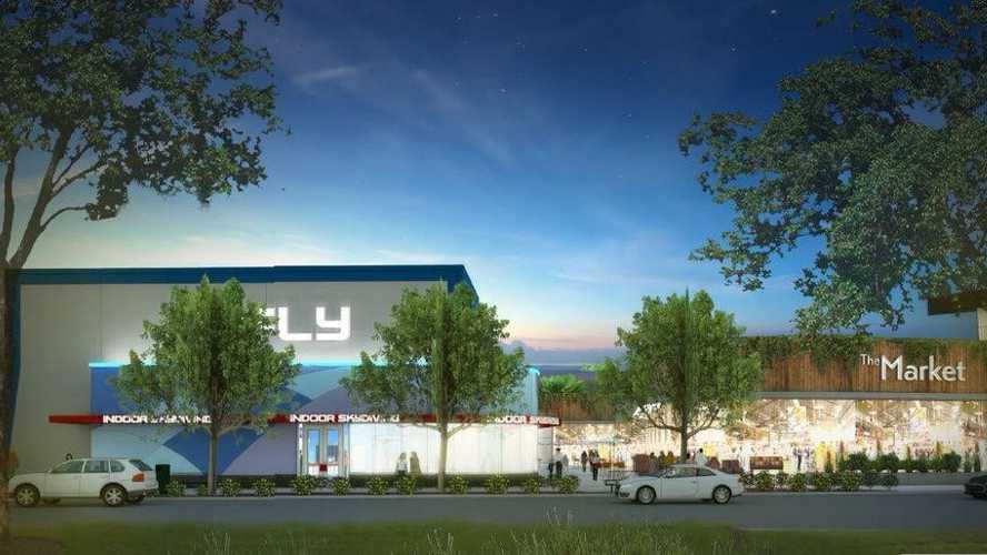 A rendering of iFly Orlando's new location on International Drive, south of Sand Lake Road. 