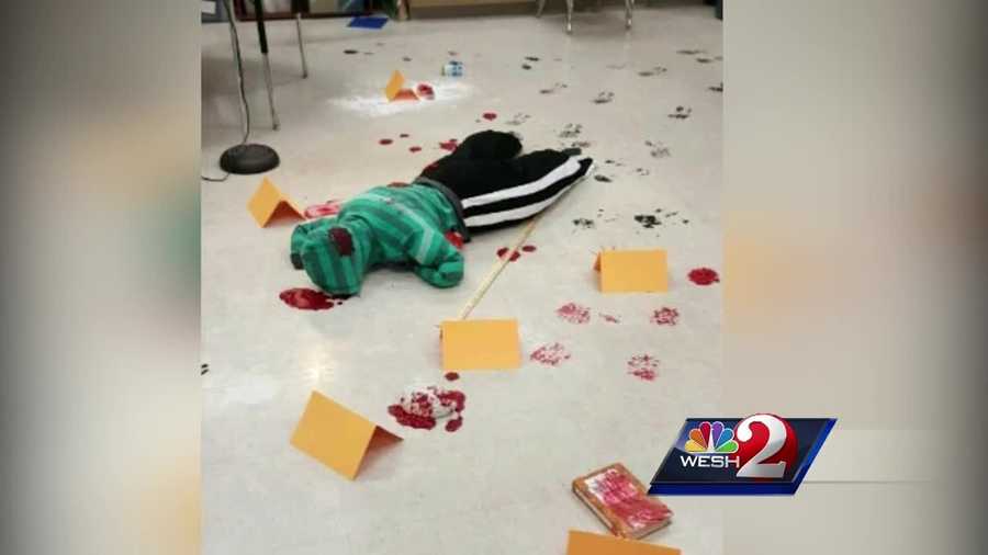 School district says mock murder scene lesson plan crossed the line