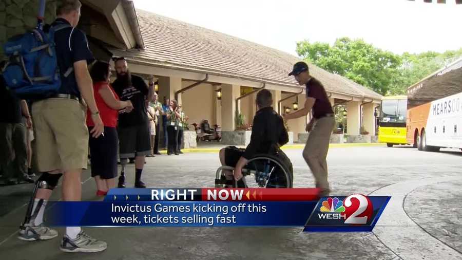This weekend marks the beginning of the Invictus Games in Orlando. It's a celebration of heroes from around the globe, and the public is welcome to take part in the festivities. Jazmin Walker reports.