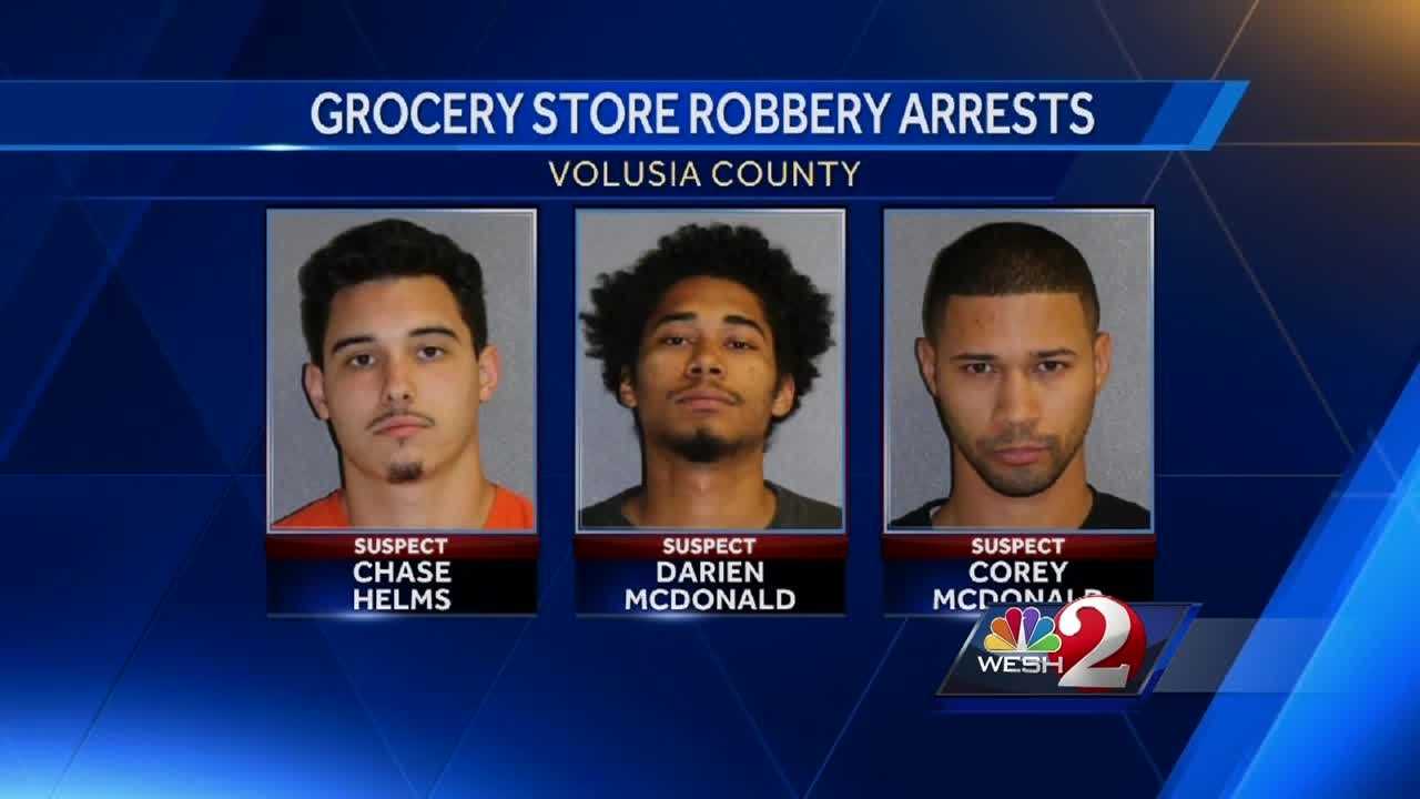 3 Men Accused Of Robbing Convenience Store At Gunpoint