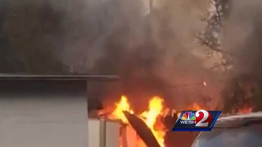 Investigators with the state fire marshal's office were back on the scene of a suspicious fire near DeLand Friday.