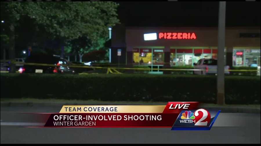 An officer was hospitalized after a shooting in Winter Garden on Friday. Chris Hush (@ChrisHushWESH) brings us the latest update.