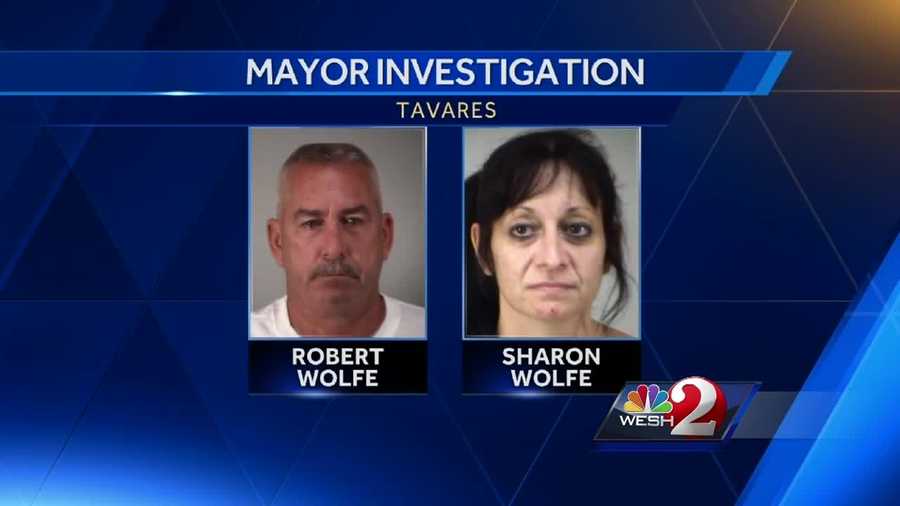 The trouble keeps popping up for Mayor Robert Wolfe of Tavares. He was able to dodge a criminal charge, but now his wife has been arrested, accused of lying about a domestic dispute case. Greg Fox has the story.