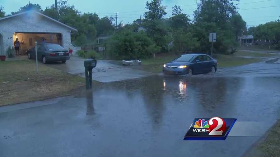 From flooded roads on the coast to downed trees in Orlando, Tuesday's storms covered Central Florida. Summer Knowles brings us the latest update on storm damage.