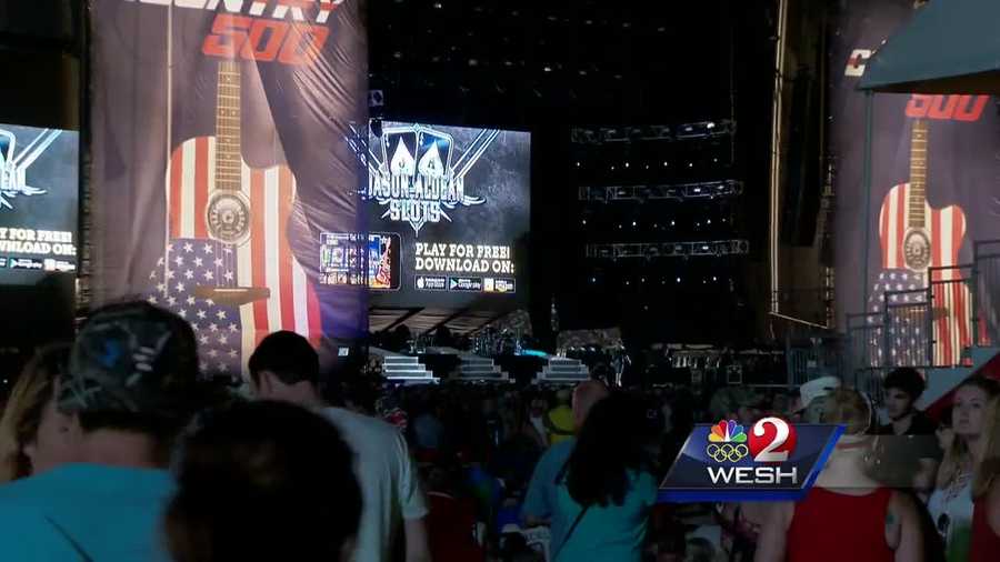 The beach isn't the only big attraction in Daytona Beach this weekend. Thousands are expected to attend the first ever Country 500 concert weekend at Daytona International Speedway. Summer Knowles (@WESH2SummerK) has the story.