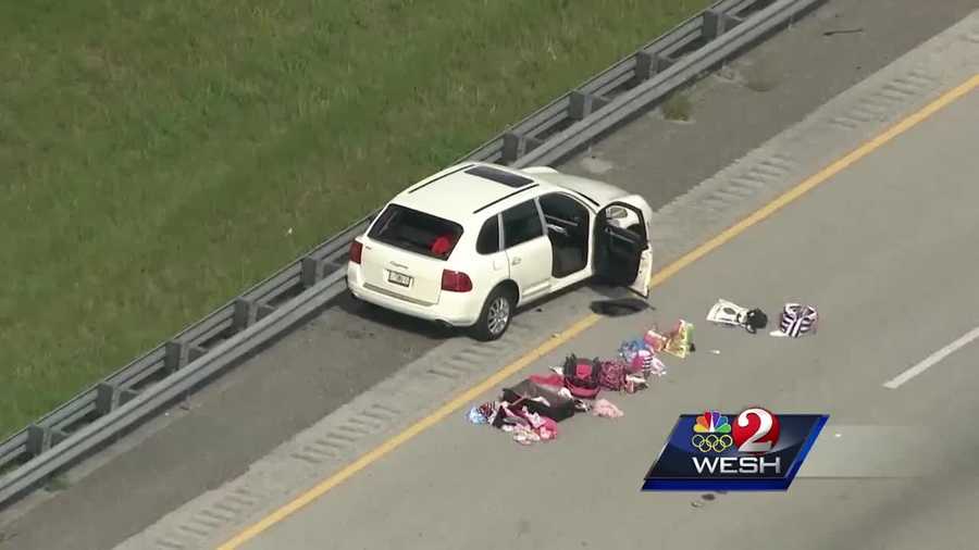 Two people were found dead in a car on Florida's Turnpike. The cause of their deaths is still a mystery. Chris Hush (@ChrisHushWESH) has the latest update.