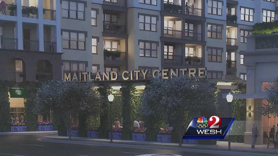The 3.2-acre new development will take up an entire block on U.S. Highway 17-92 and redefine downtown Maitland with 35,000 square feet of retail and restaurant space, a park and more than 200 apartments. Alex Villarreal reports.