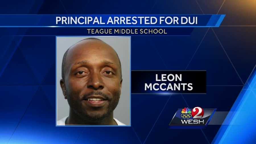 A Seminole County principal was arrested over the weekend, accused of drinking and driving. Leon McCants, the principal at Teague Middle School, is also under investigation for another reason. Gail Paschall-Brown explains.