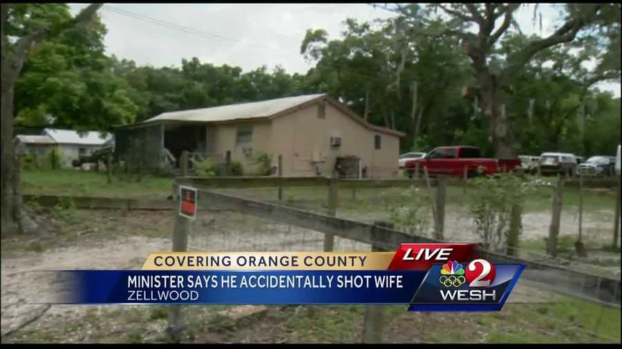 Deputies are investigating after a minister says he accidentally shot his wife in the head. Detectives have identified the couple involved. Bob Kealing reports.