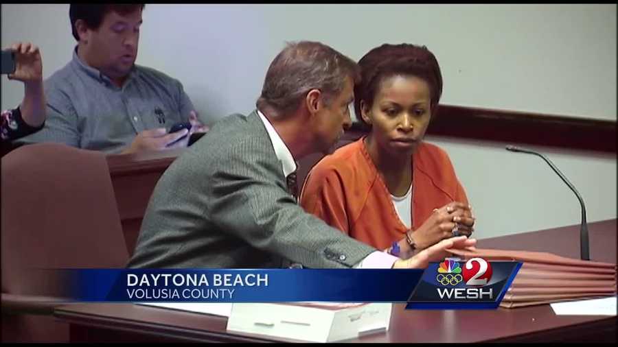 The woman who drove her children into the ocean in Daytona Beach while temporarily insane, is accused of violating terms of her conditional release. Ebony Wilkerson was arrested after prosecutors learned she allegedly suffered another psychotic episode. Claire Metz reports.