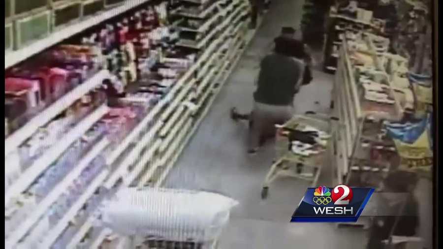 A man tries to abduct a 13-year-old Florida girl in a Dollar General store and the incident was caught on camera. Gail Paschall-Brown (@gpbwesh) has the story.