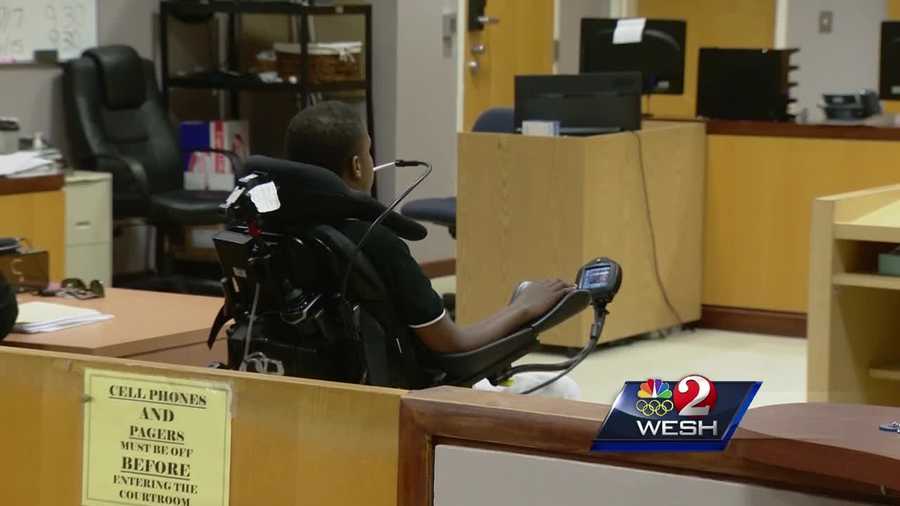 A young man who was shot and severely wounded while trying to burglarize a home was sentenced in Brevard County. Dan Billow (@DanBillowWESH) has the story.