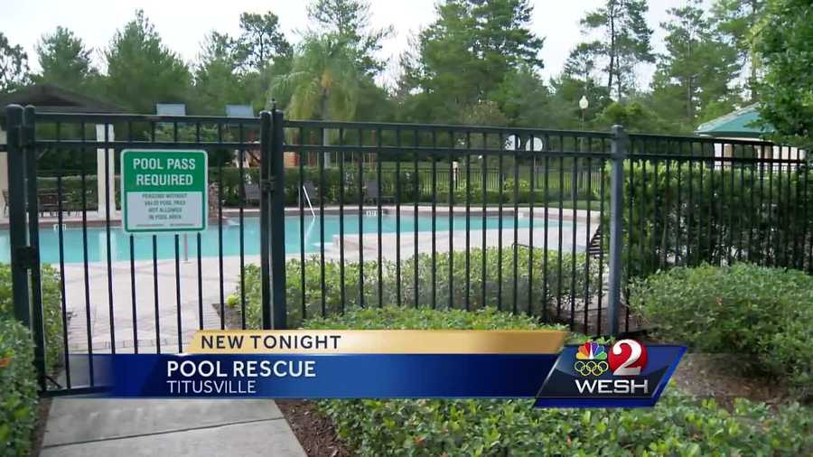 It was a terrifying scene at a Titusville swimming pool. A child nearly drowned, but a local teen came to the rescue. Chris Hush (@ChrisHushWESH) has the story.
