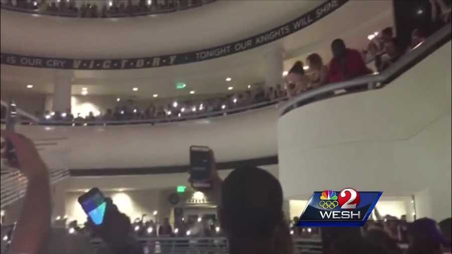 Two of the victims of the Orlando nightclub massacre had ties to the University of Central Florida. Matt Lupoli brings us an update from the vigil held at UCF.