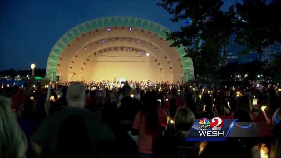 50 000 Attend Emotional Lake Eola Vigil