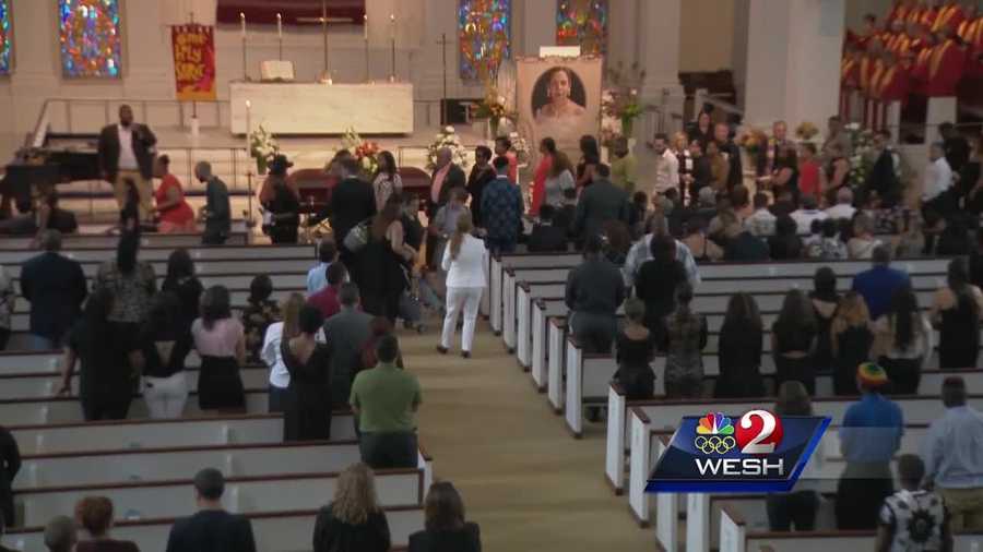 More victims of the shooting were laid to rest Monday, as dozens came out to remember them. Gail Paschall-Brown reports.