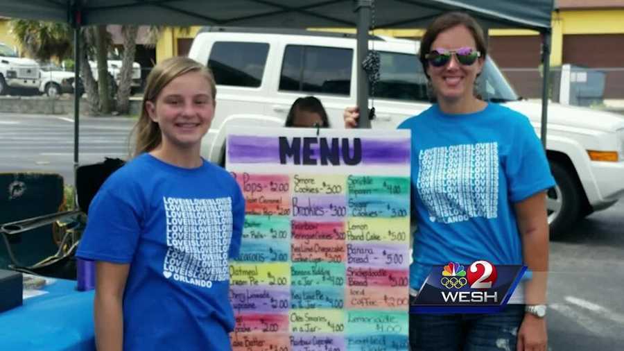 Many people are trying to find the best way to help the Pulse shooting victims. One local family and their friends baked cookies and cupcakes to raise money for the victims and their families. Alex Villarreal reports.
