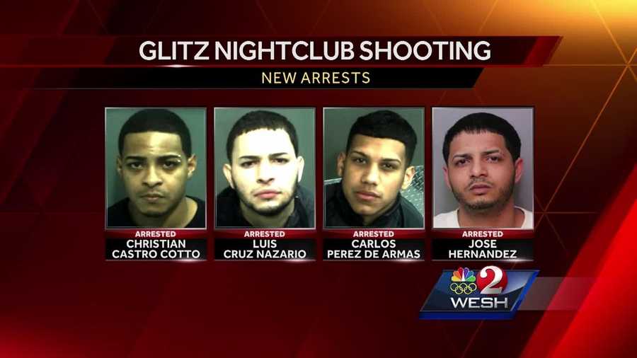 Four new arrests have been made in the February shooting inside Glitz nightclub in Orlando. Stewart Moore reports.