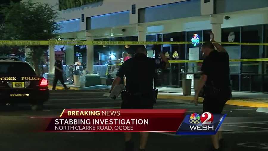 Police in Ocoee are investigating a stabbing at a bar that injured four people overnight.