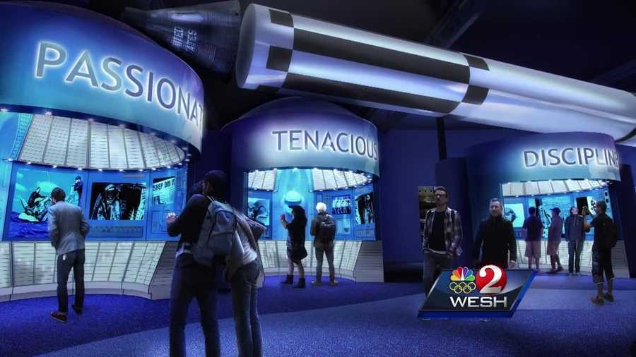 The Kennedy Space Center Visitor Complex Thursday revealed plans for a renewed, interactive astronaut Hall of Fame