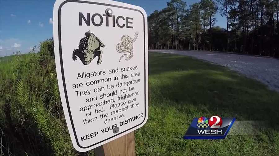 Signs are popping up in Orange County, warning of the dangers in the water. It comes after a gator attacked a 2-year-old boy on Disney property. Chris Hush shows us where the new signs will be posted.