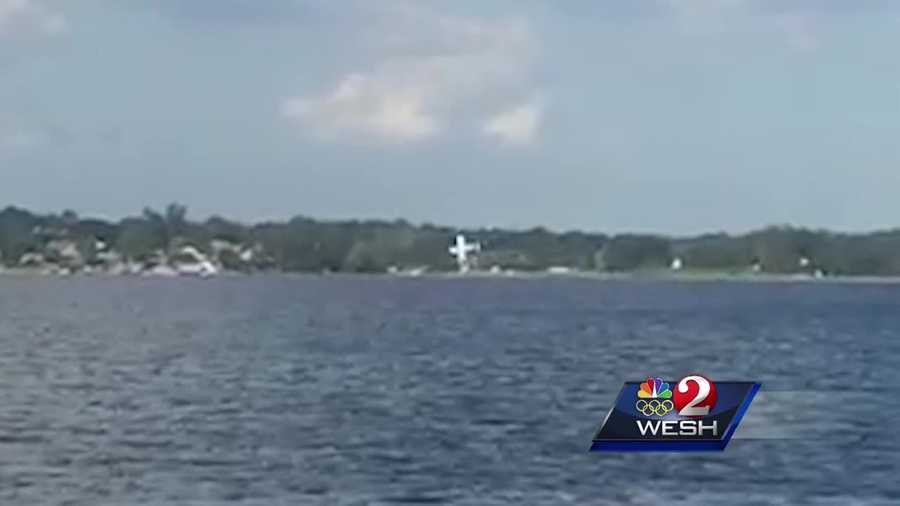 New video shows plane crashing into Lake Down