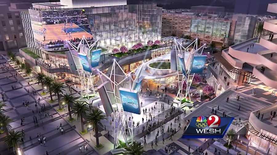The Orlando Magic take the first big leap into what could be a slam dunk for downtown entertainment. Greg Fox (@GregFoxWESH) shows us what's planned.