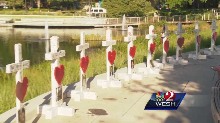 Moments after Gary Zanis heard about the killings at Pulse nightclub, he said he began working on 49 3-foot crosses. They're now going to be preserved in a permanent memorial.