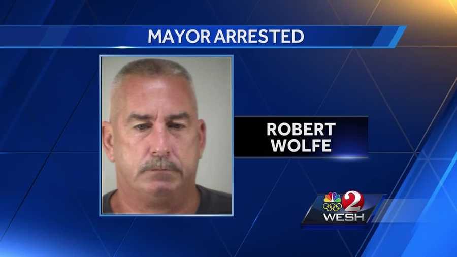 The mayor of Tavares, Robert Wolfe, was arrested Wednesday evening on charges of insurance fraud. Chris Hush explains.
