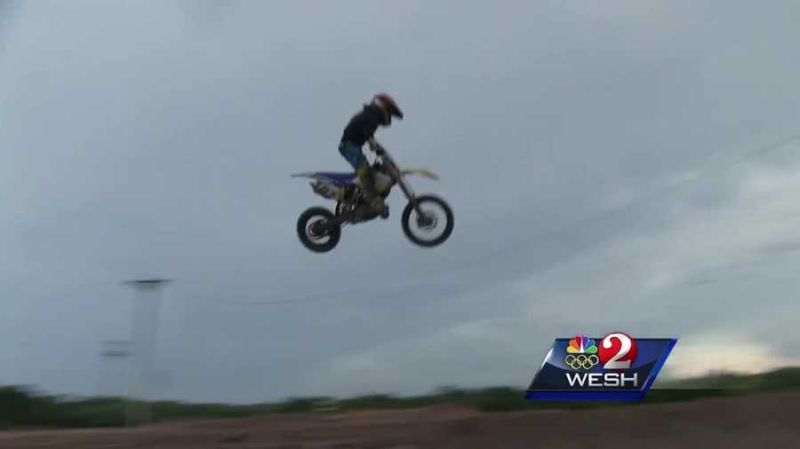 Orlando's Jordan Renfro is preparing to compete in the world's largest amateur motocross race, and he's only 9 years old.