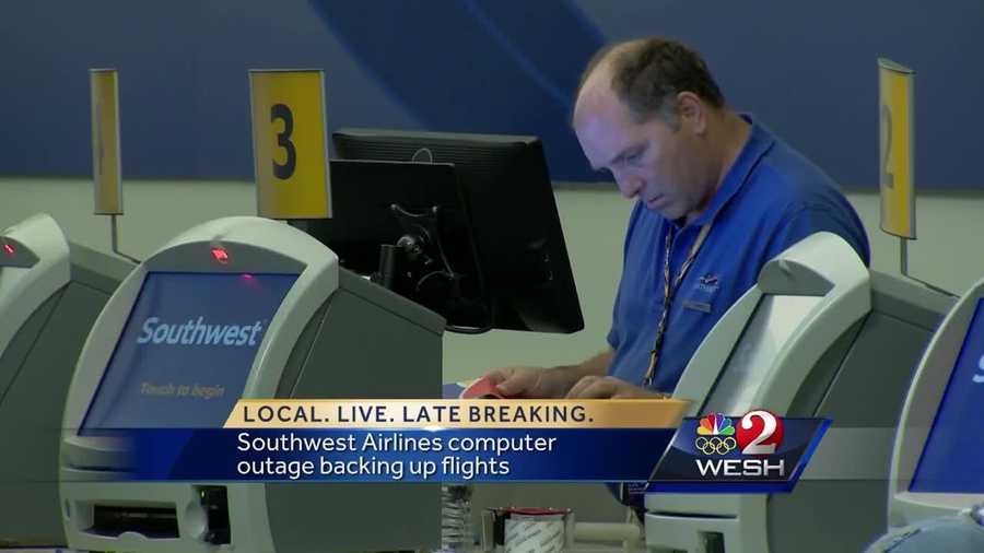 Passengers across the country played the waiting game Wednesday, as a glitch in Southwest Airline's system caused all kinds of problems.