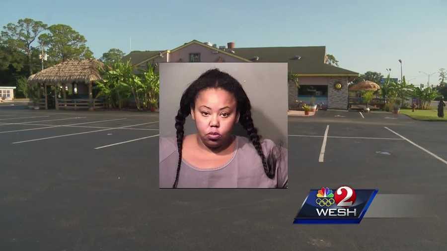 Titusville police say Ariel Smith, 30, hit an officer with a car outside of a restaurant Thursday evening. That forced officers to shoot at her.