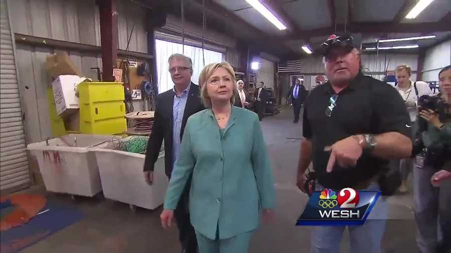 Hillary Clinton is coming to Central Florida on Monday.