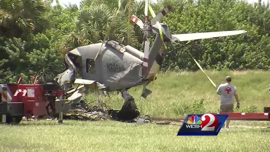 The helicopter involved in Tuesday’s deadly crash in Palm Bay had just had work done on a key flight-control system, a National Transportation Safety Board investigator said. Dan Billow reports.