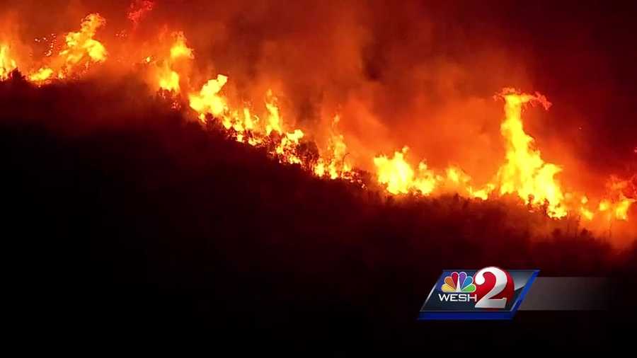 Efforts to fight a brush fire are still underway in Brevard County. Dan Billow has the latest update.