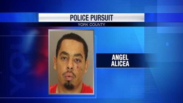 Maryland man arrested in York County chase