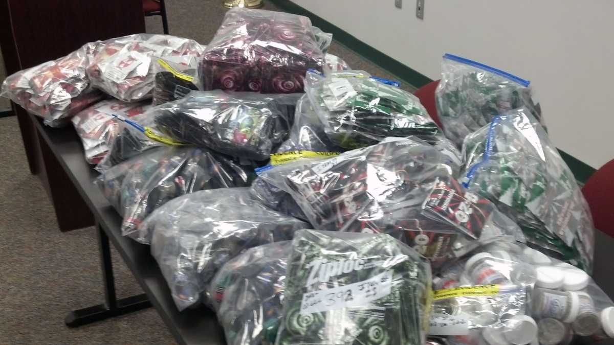 Thousands of doses of synthetic drugs seized at corner stores