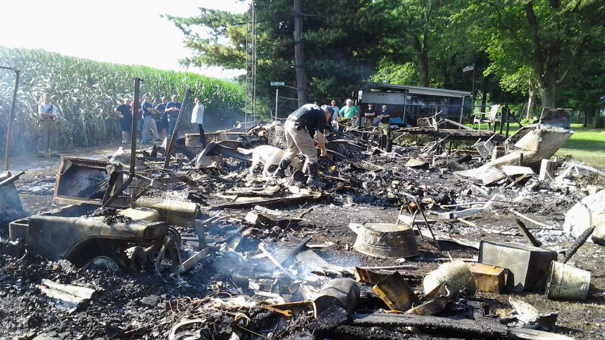 Fire destroys home on island in Susquehanna River