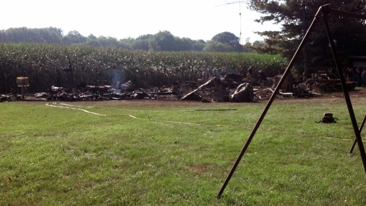 Fire destroys home on island in Susquehanna River