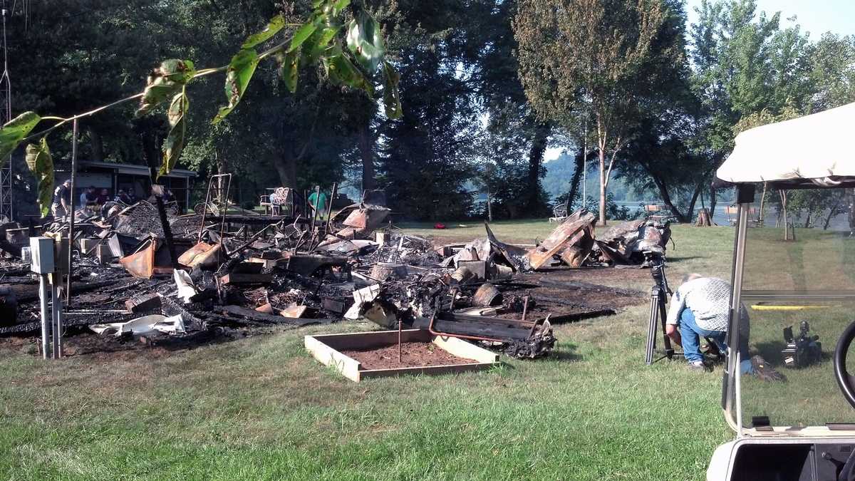 Fire destroys home on island in Susquehanna River