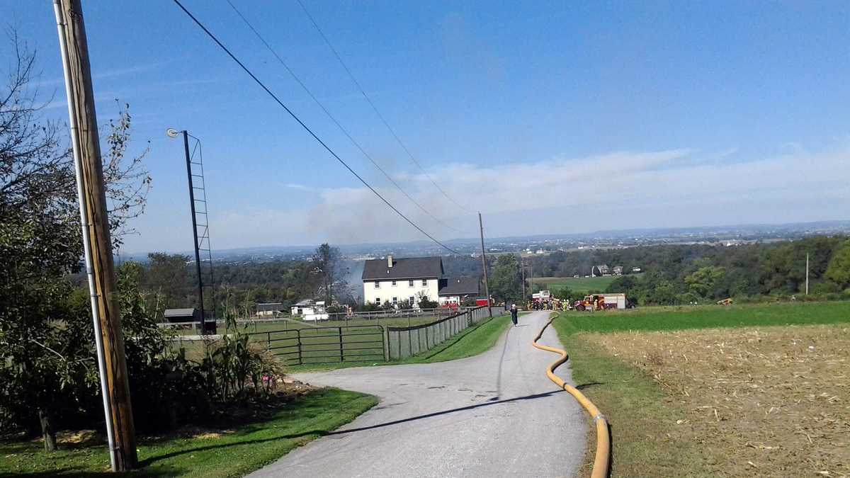 See Strasburg Township fire scene