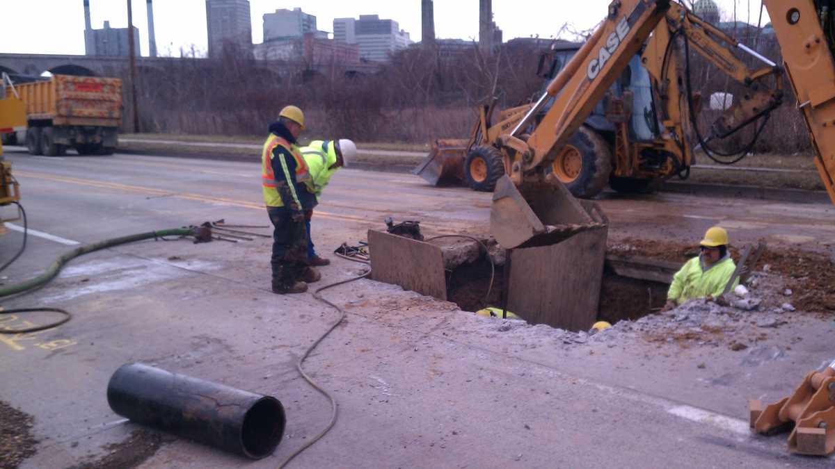 Photos Harrisburg water main break
