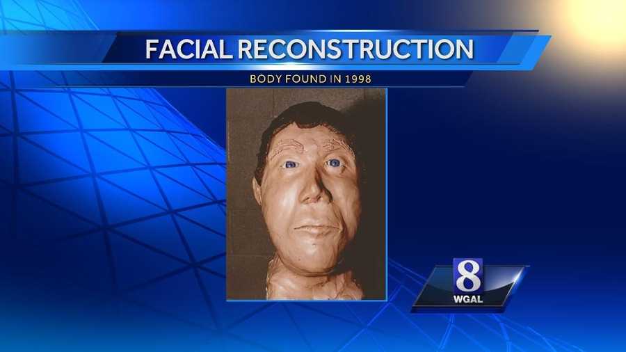 This is a facial reconstruction of the man.
