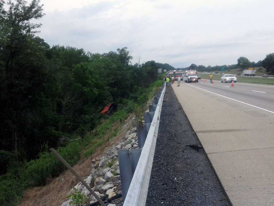 I-81 crash scene