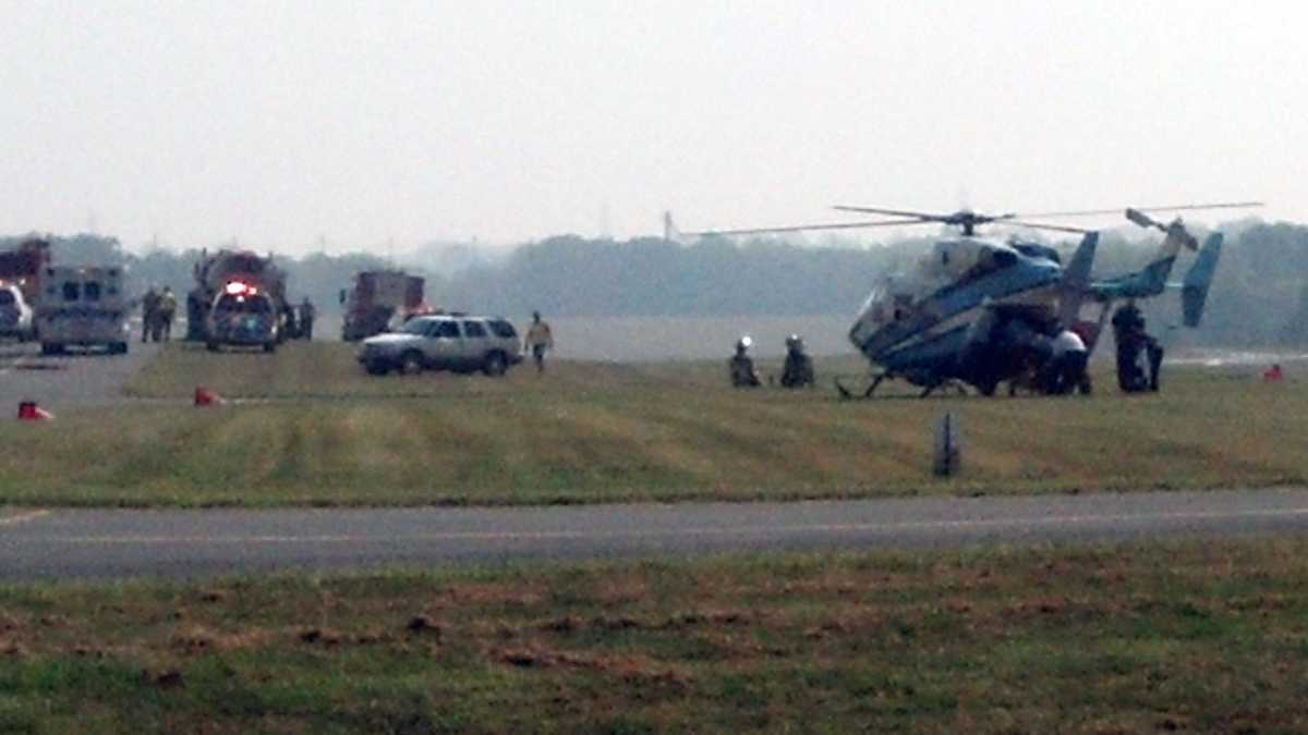Scene of Lancaster County plane crash