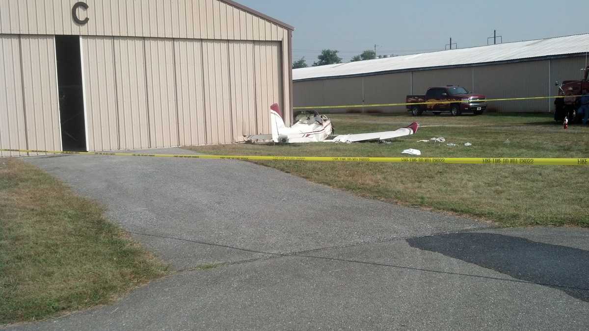 Scene of Lancaster County plane crash
