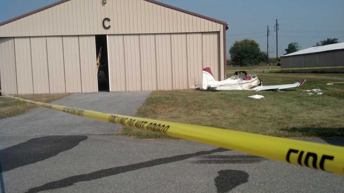 Scene of Lancaster County plane crash